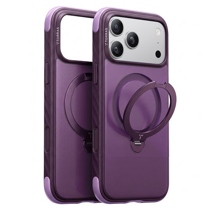 MagSafe futrola za Apple iPhone 18 Pro Max / 17 Pro Max, Torras, Ostand Q3 Rugged, Ljubičasta