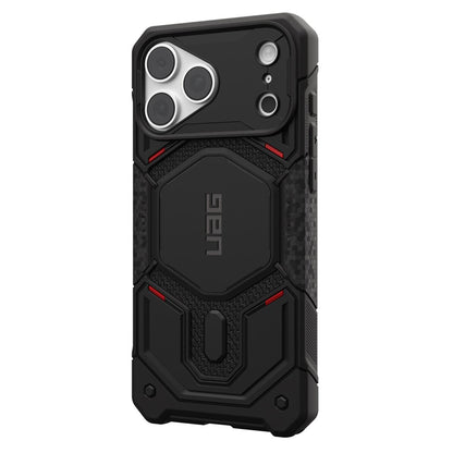 MagSafe futrola za Apple iPhone 18 Pro Max / 17 Pro Max, Urban Armor Gear Kevlar, Monarch Pro, Crna