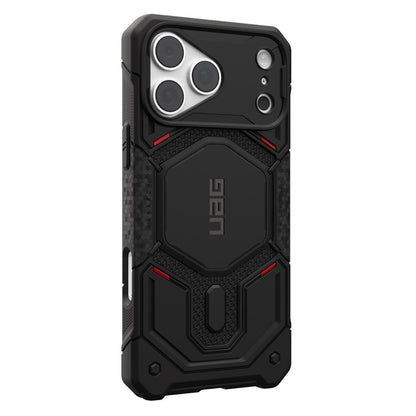 MagSafe futrola za Apple iPhone 18 Pro Max / 17 Pro Max, Urban Armor Gear Kevlar, Monarch Pro, Crna