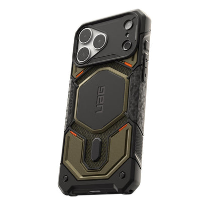 MagSafe futrola za Apple iPhone 18 Pro Max / 17 Pro Max, Urban Armor Gear, Monarch Pro Kevlar, Zelena