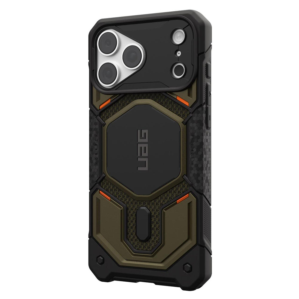 MagSafe futrola za Apple iPhone 18 Pro Max / 17 Pro Max, Urban Armor Gear, Monarch Pro Kevlar, Zelena