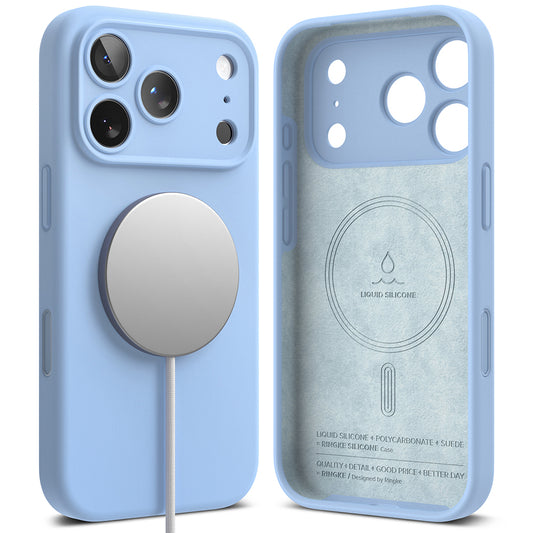 MagSafe maska za Apple iPhone 18 Pro Max, Ringke, Silikonska, Plava