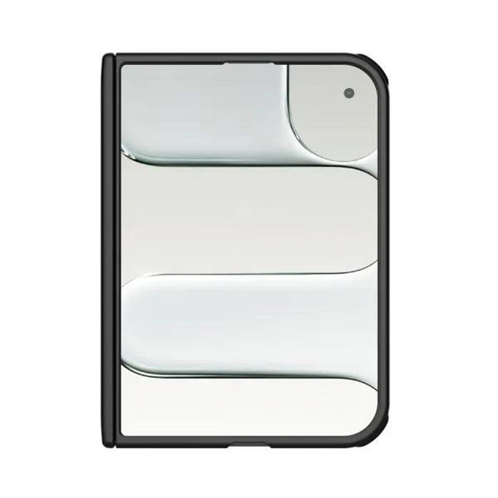 MagSafe maska za Apple iPhone Duo, Nillkin, Super Frosted Shield, crna prozirna satenska