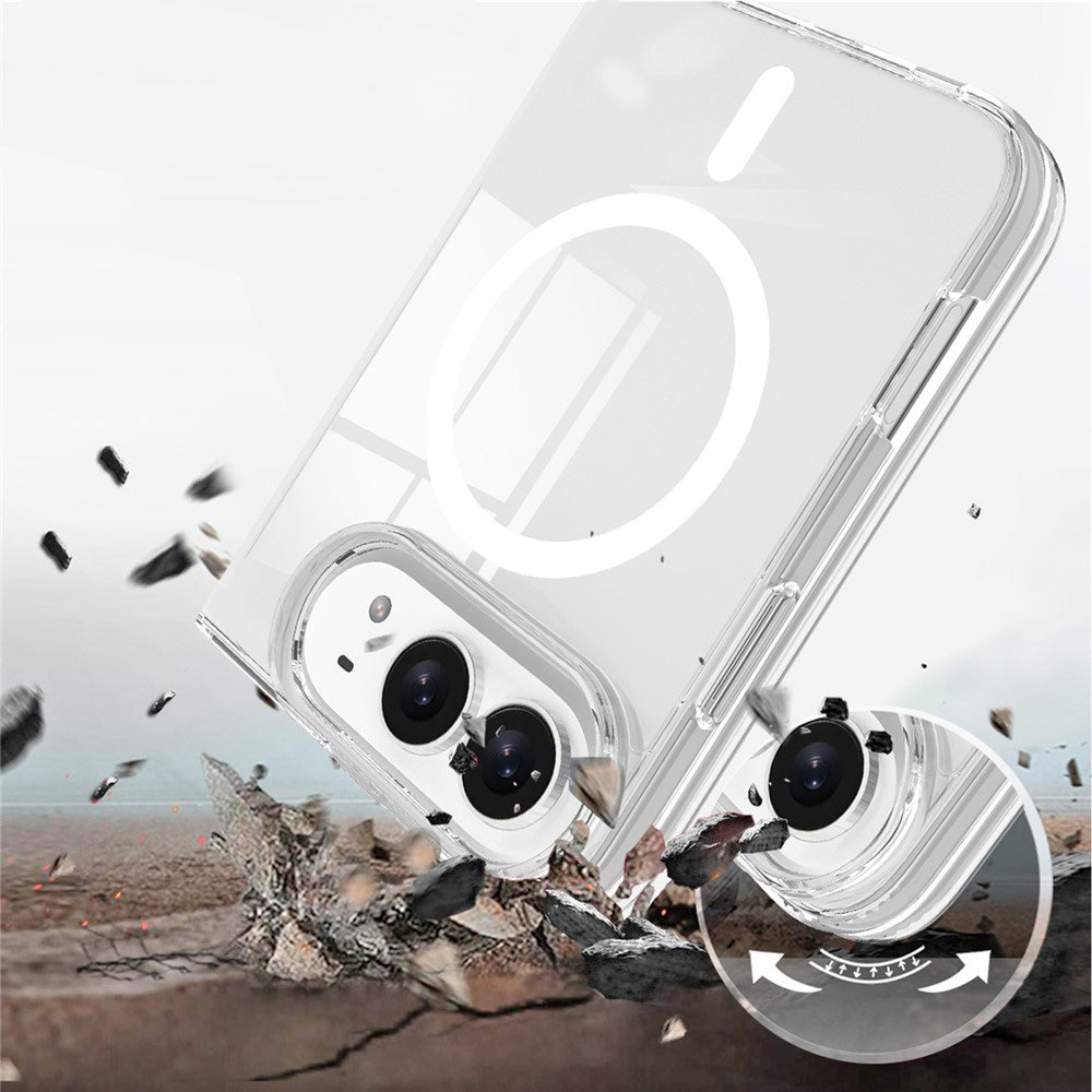 MagSafe maska za Apple iPhone Duo, Techsuit, Pro, prozirna