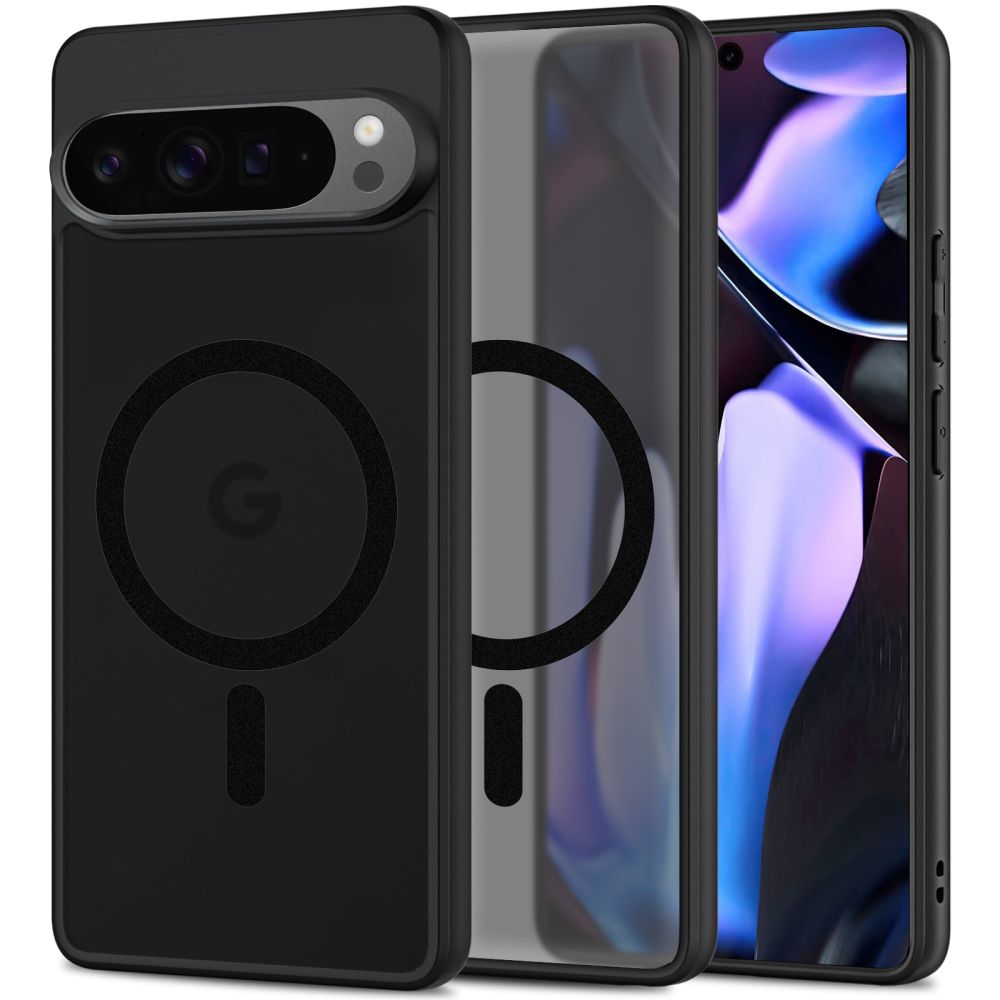 Futrola MagSafe za Google Pixel 9 / 9 Pro, Tech-Protect, Magmat, Crna