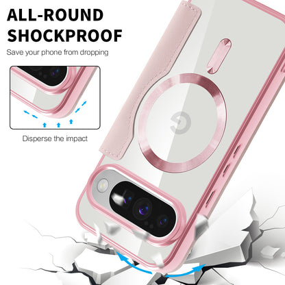 MagSafe futrola za Google Pixel 10 Pro XL, Techsuit, SmartMag Book, Roza