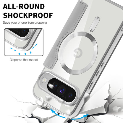 MagSafe futrola za Google Pixel 10 Pro XL, Techsuit, SmartMag Book, Siva