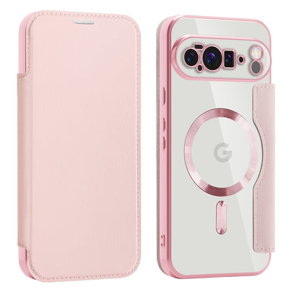 MagSafe futrola za Google Pixel 10 Pro XL, Techsuit, SmartMag Book, Roza