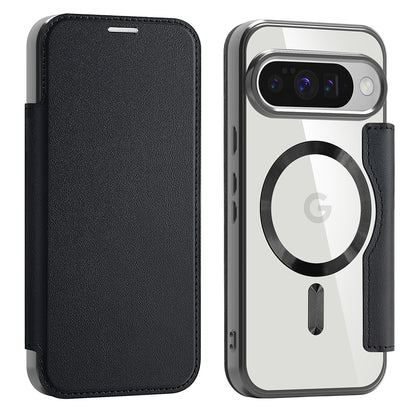 MagSafe futrola za Google Pixel 10 Pro / 10, Techsuit, SmartMag Book, Crna