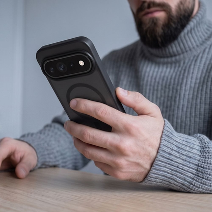 MagSafe futrola za Google Pixel 11 Pro XL / 10 Pro XL / 9 Pro XL, Tech-Protect, Magmat, Crna Mat