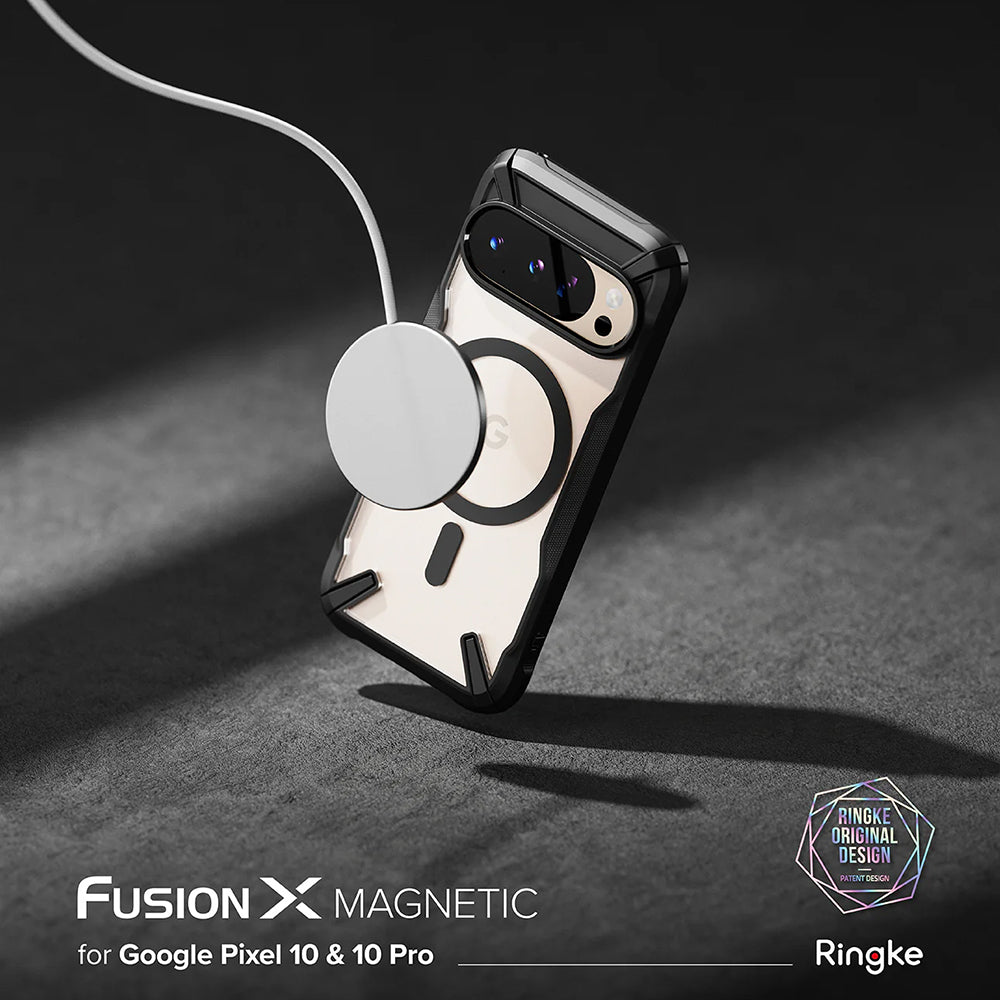 MagSafe futrola za Google Pixel 10 Pro / 10, Ringke, Fusion X, Crna