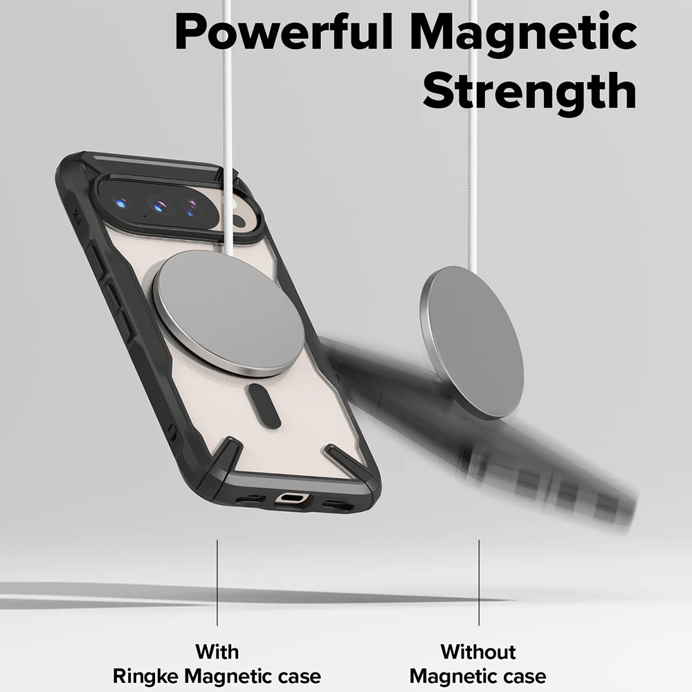MagSafe futrola za Google Pixel 10 Pro / 10, Ringke, Fusion X, Crna