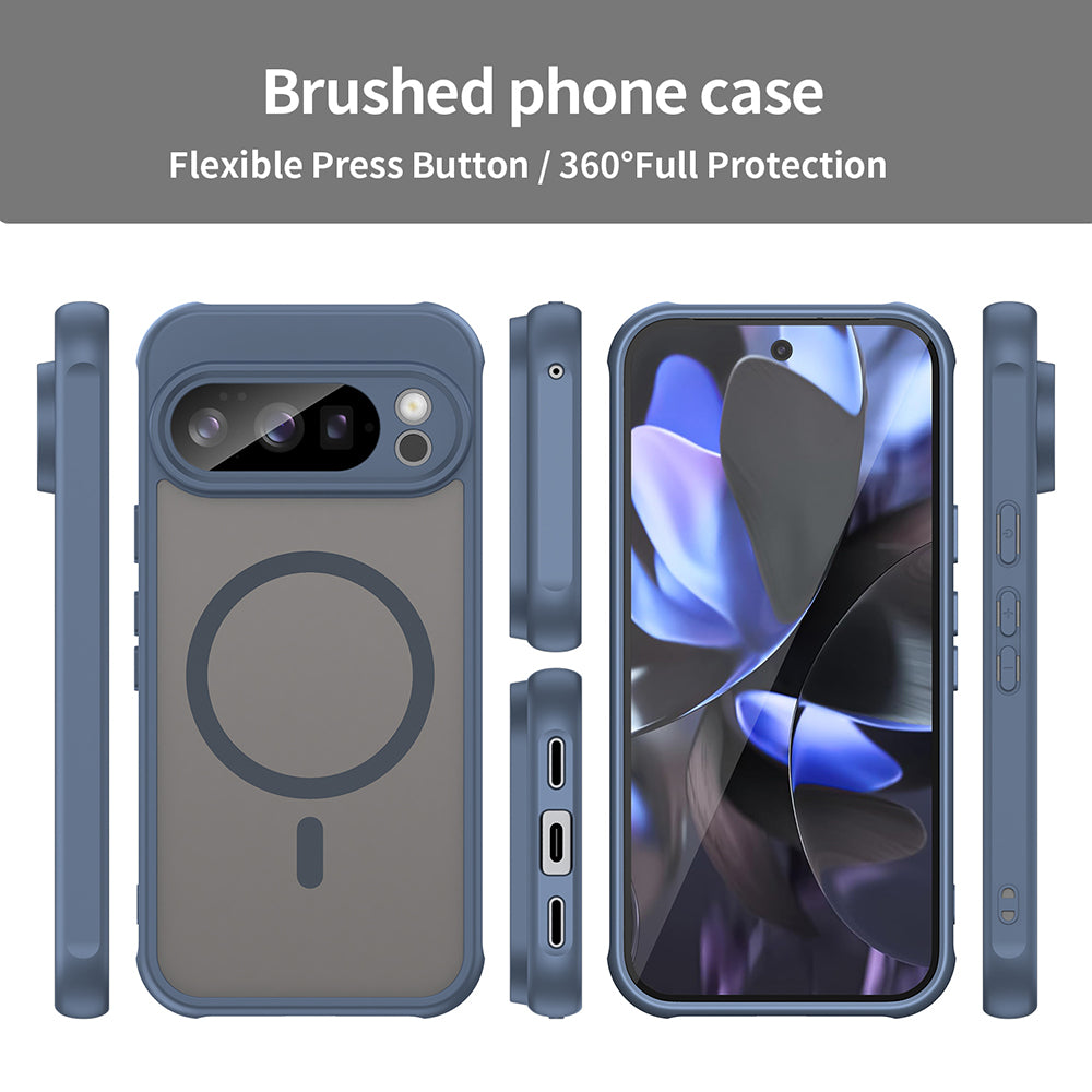 MagSafe futrola za Google Pixel 10 Pro, Techsuit, HaloFrost II, Tamnoplava