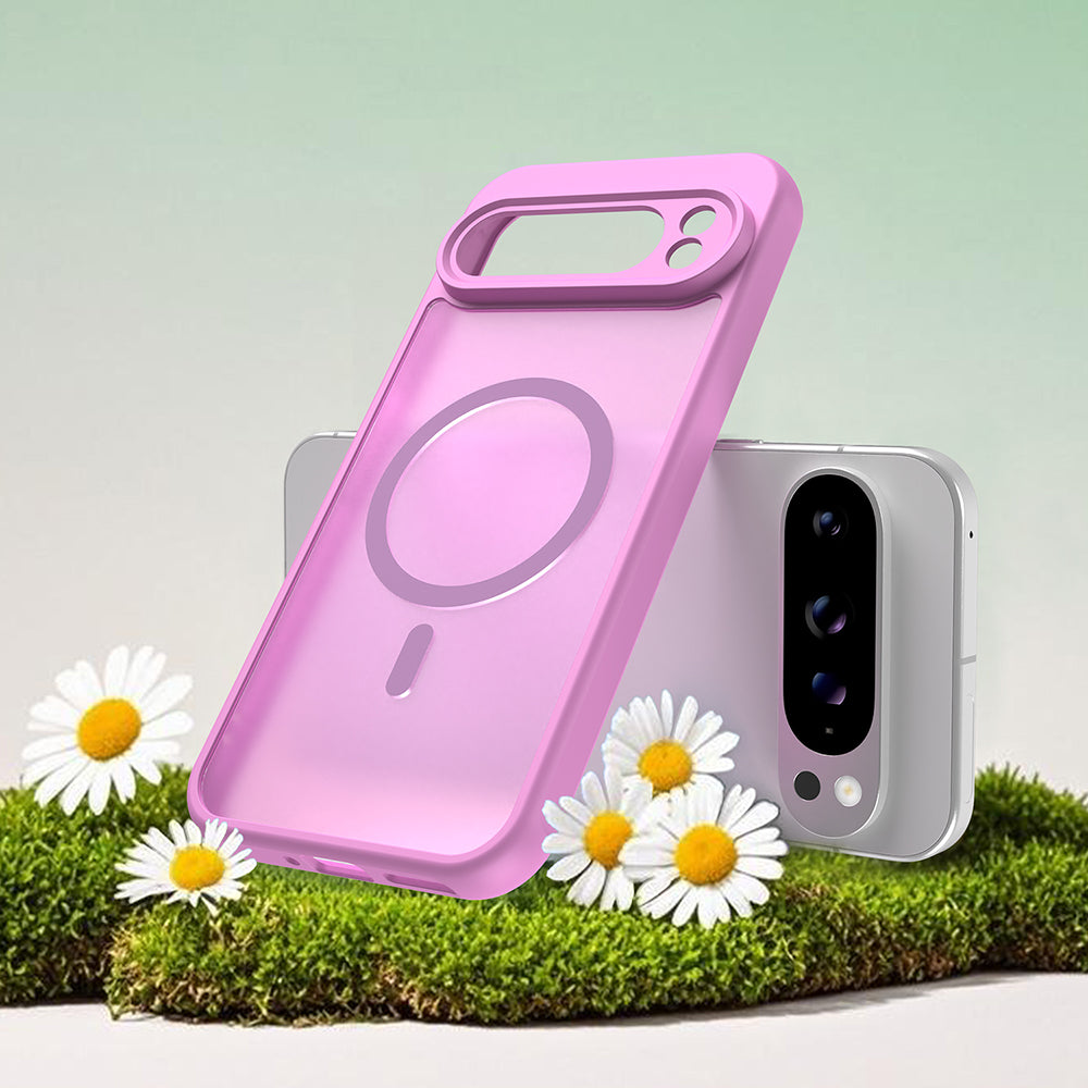 Futrola MagSafe za Google Pixel 10 Pro, Techsuit, HaloFrost II, Roza