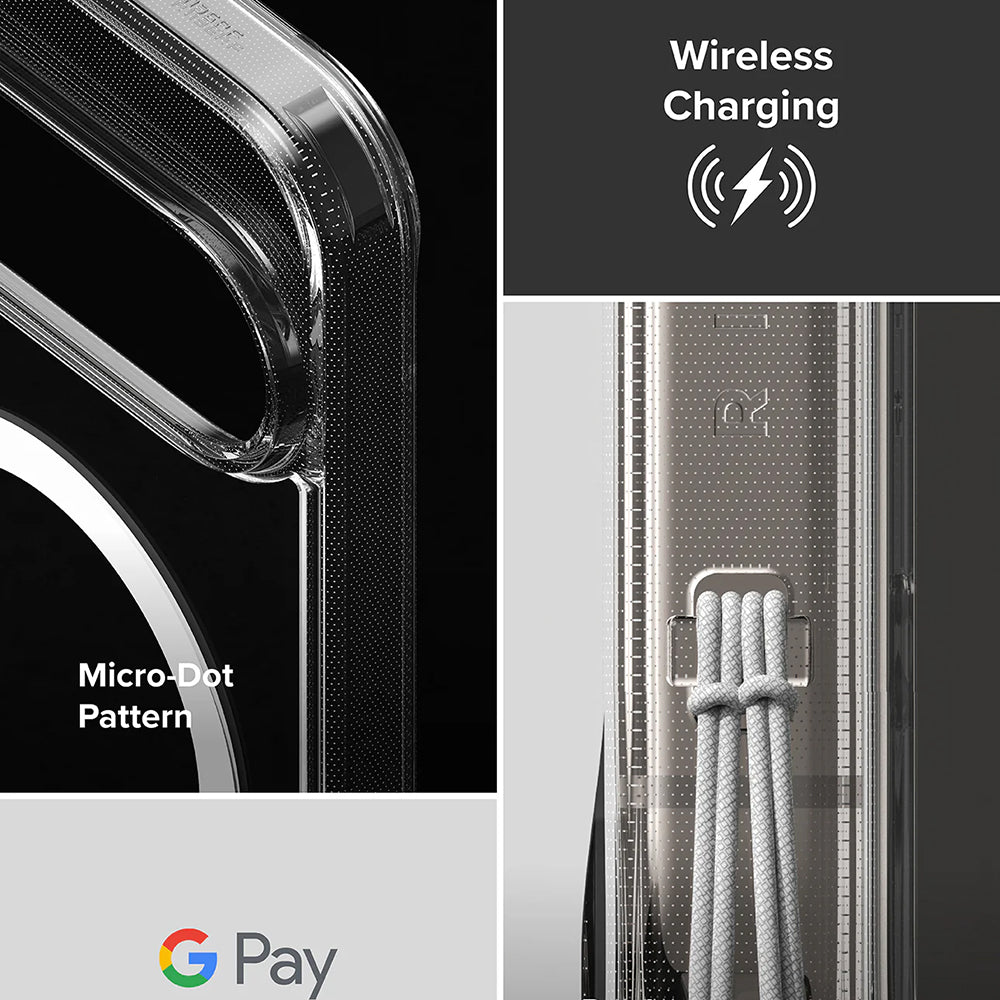 MagSafe futrola za Google Pixel 10 Pro XL, Ringke, Fusion, Prozirna