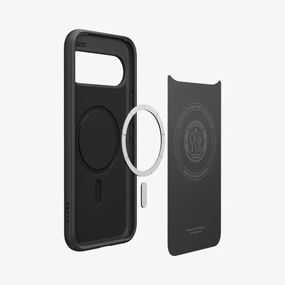 Futrola MagSafe za Google Pixel 10 Pro XL, Spigen, Caseology Parallax, Mat Crna ACS09731