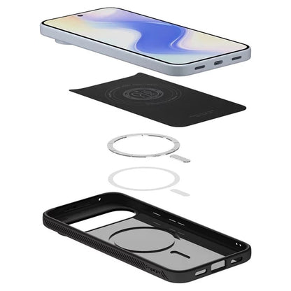 MagSafe futrola za Google Pixel 10 Pro XL, Spigen, Liquid Air, Mat crna ACS09718