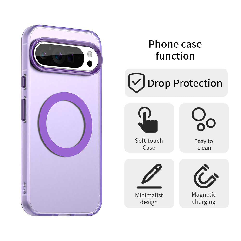 MagSafe futrola za Google Pixel 10 Pro XL, Techsuit, CandyCase, Ljubičasta