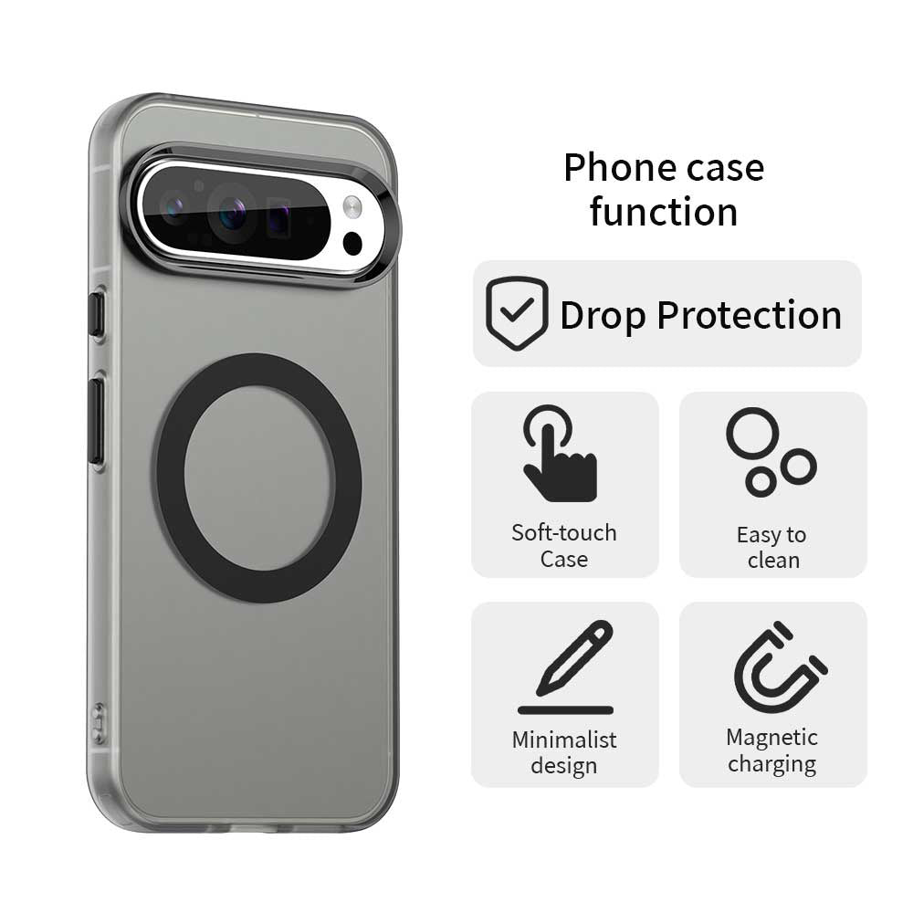 MagSafe futrola za Google Pixel 10 Pro XL, Techsuit, CandyCase, Crna