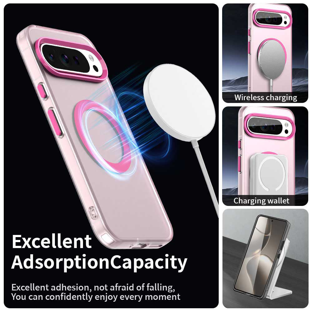 MagSafe futrola za Google Pixel 10 Pro XL, Techsuit, CandyCase, Roza