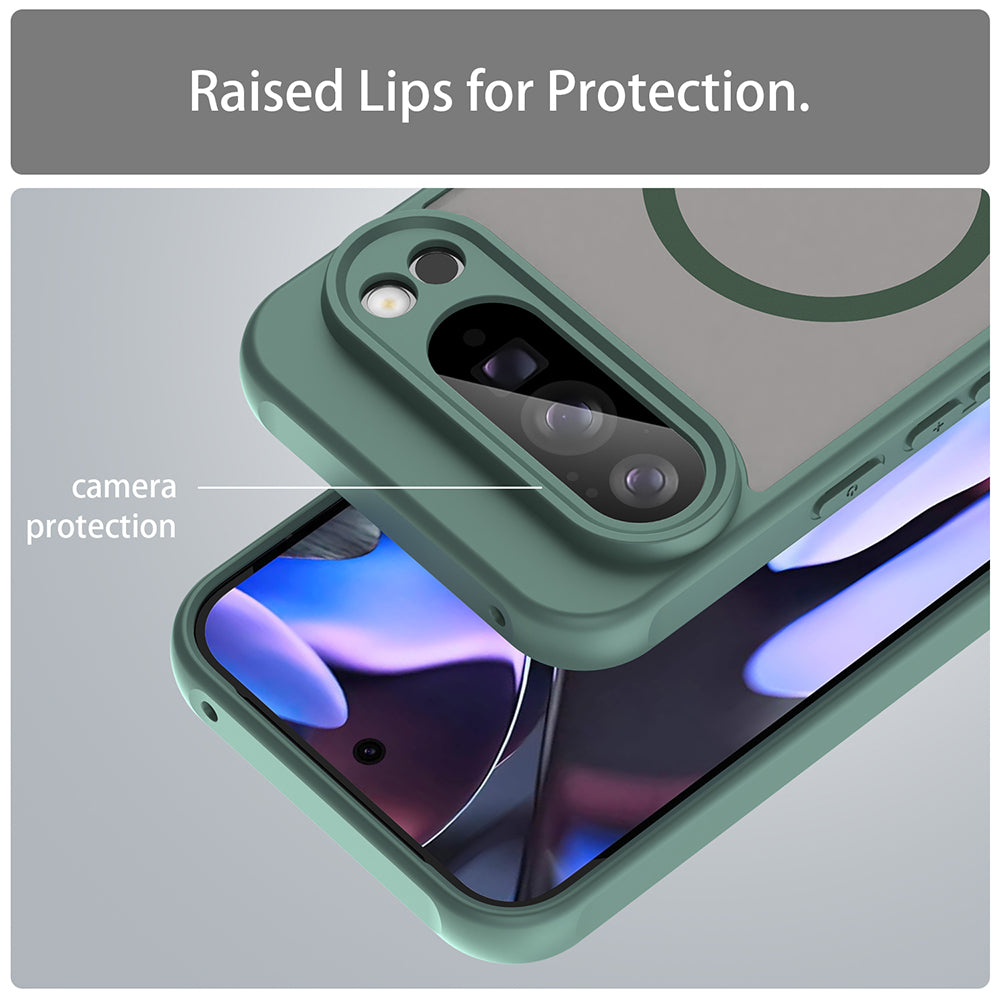 MagSafe futrola za Google Pixel 10 Pro XL, Techsuit, HaloFrost II, Zelena
