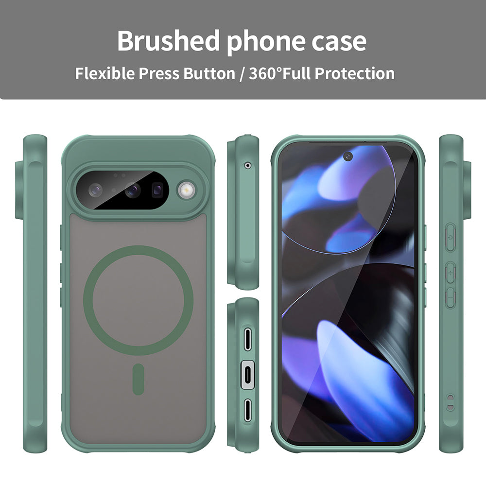 MagSafe futrola za Google Pixel 10, Techsuit, HaloFrost II, Zelena