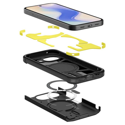 Futrola MagSafe za Google Pixel 10a, Spigen, Tough Armor, Crna ACS11280