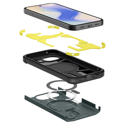 Futrola MagSafe za Google Pixel 10a, Spigen, Tough Armor, Zelena ACS11282