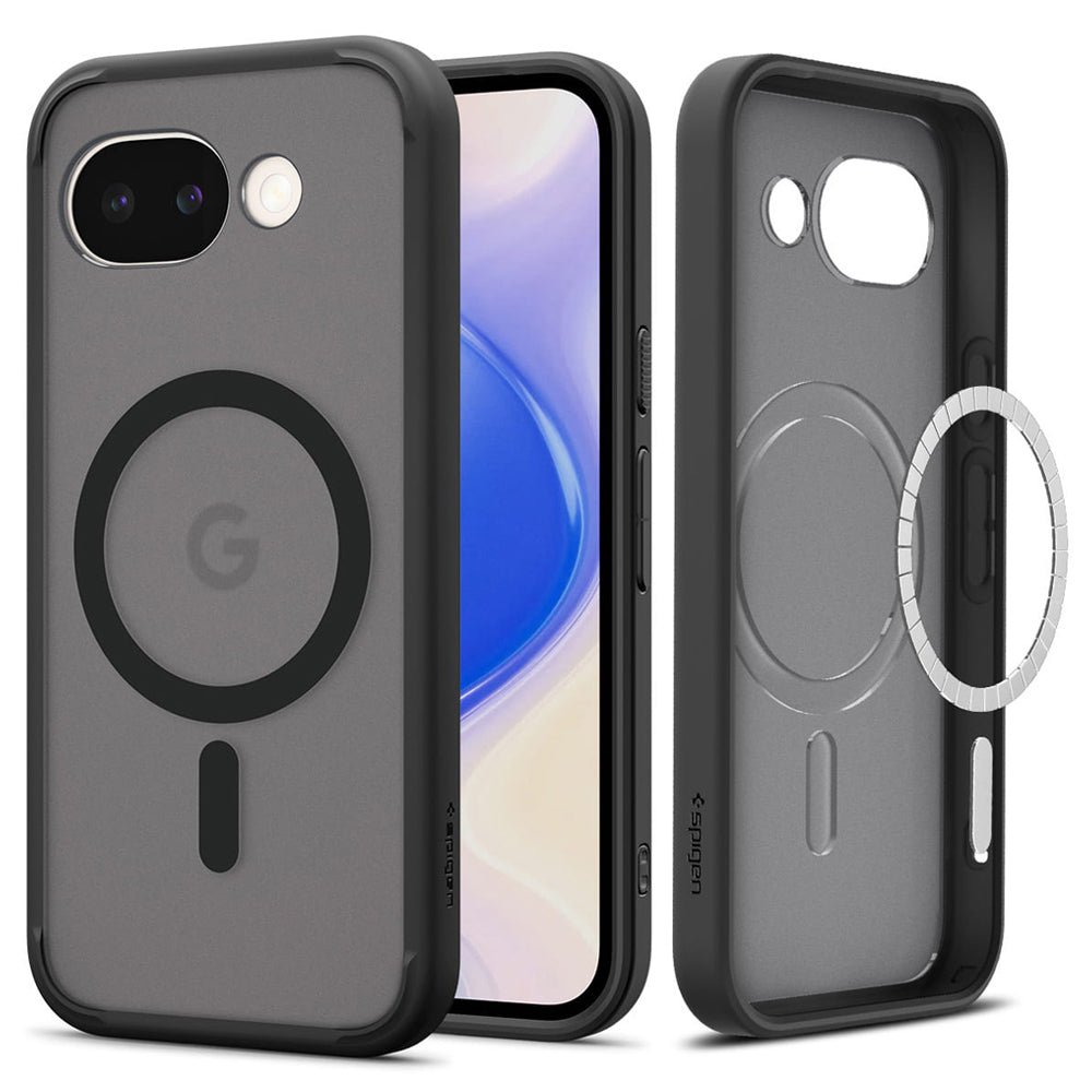 Futrola MagSafe za Google Pixel 10a, Spigen, Ultra Hybrid, Satin Black ACS11278