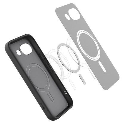 Futrola MagSafe za Google Pixel 10a, Spigen, Ultra Hybrid, Satin Black ACS11278