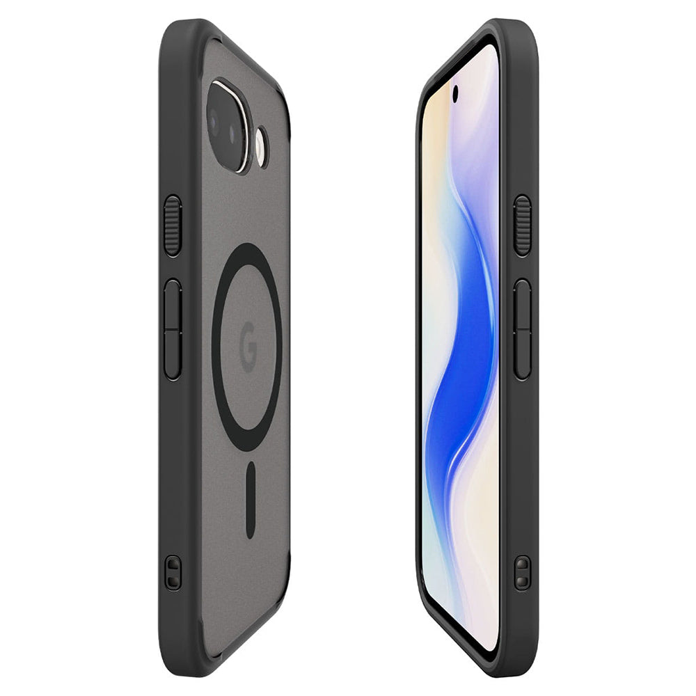 Futrola MagSafe za Google Pixel 10a, Spigen, Ultra Hybrid, Satin Black ACS11278