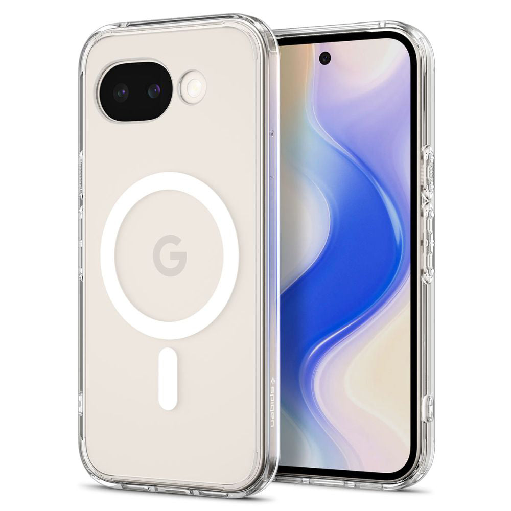 MagSafe futrola za Google Pixel 10a, Spigen, Ultra Hybrid, Prozirna Bijela ACS11276
