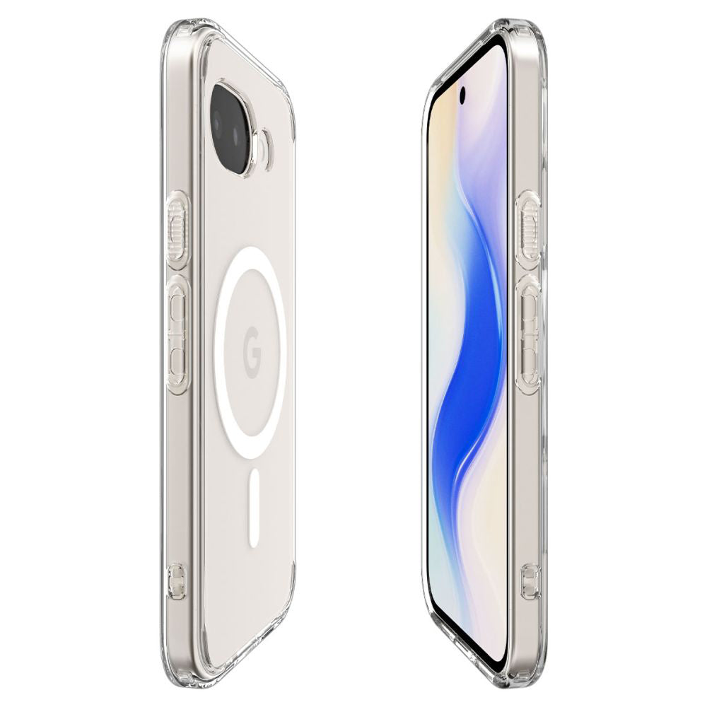 MagSafe futrola za Google Pixel 10a, Spigen, Ultra Hybrid, Prozirna Bijela ACS11276
