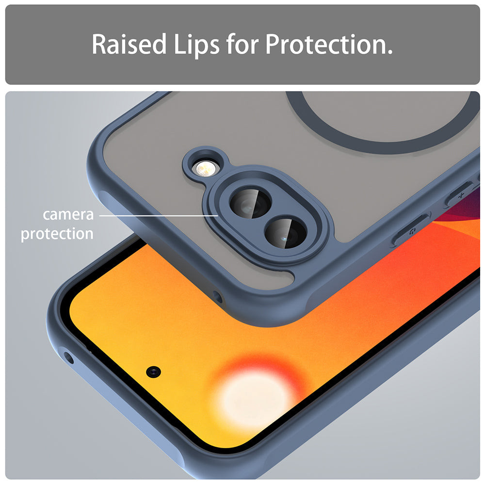 Futrola MagSafe za Google Pixel 10a, Techsuit, HaloFrost II, Tamnoplava