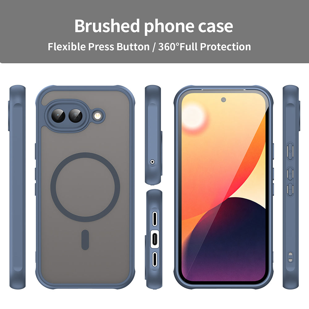 Futrola MagSafe za Google Pixel 10a, Techsuit, HaloFrost II, Tamnoplava