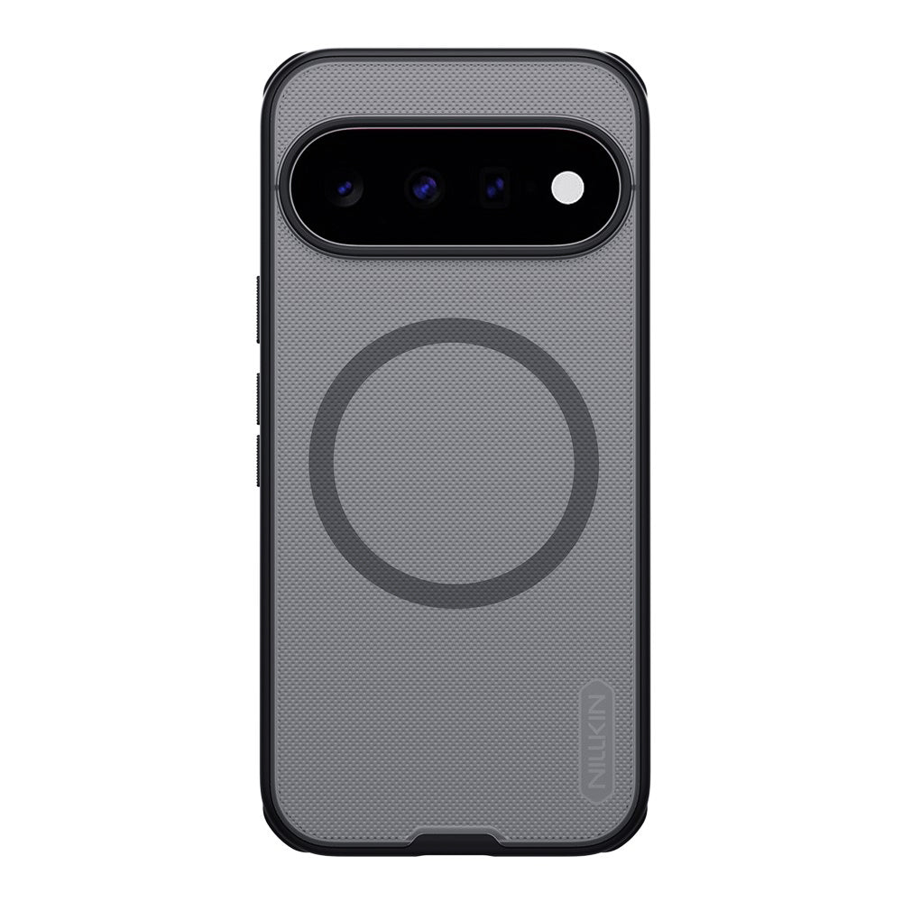 MagSafe maska za Google Pixel 11, Nillkin, Super Shield Pro, crna prozirna satenska
