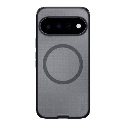 MagSafe maska za Google Pixel 11, Nillkin, Super Shield Pro, crna prozirna satenska
