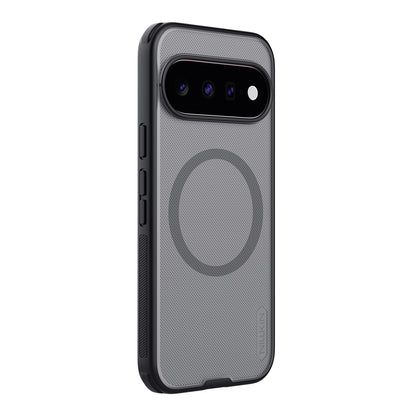MagSafe maska za Google Pixel 11, Nillkin, Super Shield Pro, crna prozirna satenska