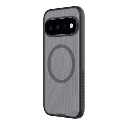 MagSafe maska za Google Pixel 11, Nillkin, Super Shield Pro, crna prozirna satenska