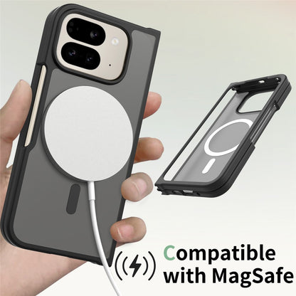MagSafe futrola za Google Pixel 11 Pro Fold, Techsuit, PureFrost, Crna Satenska