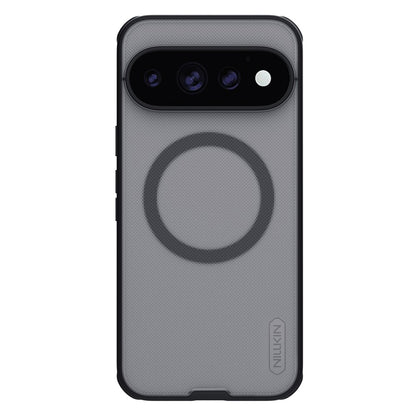 MagSafe maskica za Google Pixel 11 Pro, Nillkin, Super Shield Pro, crna prozirna satenska