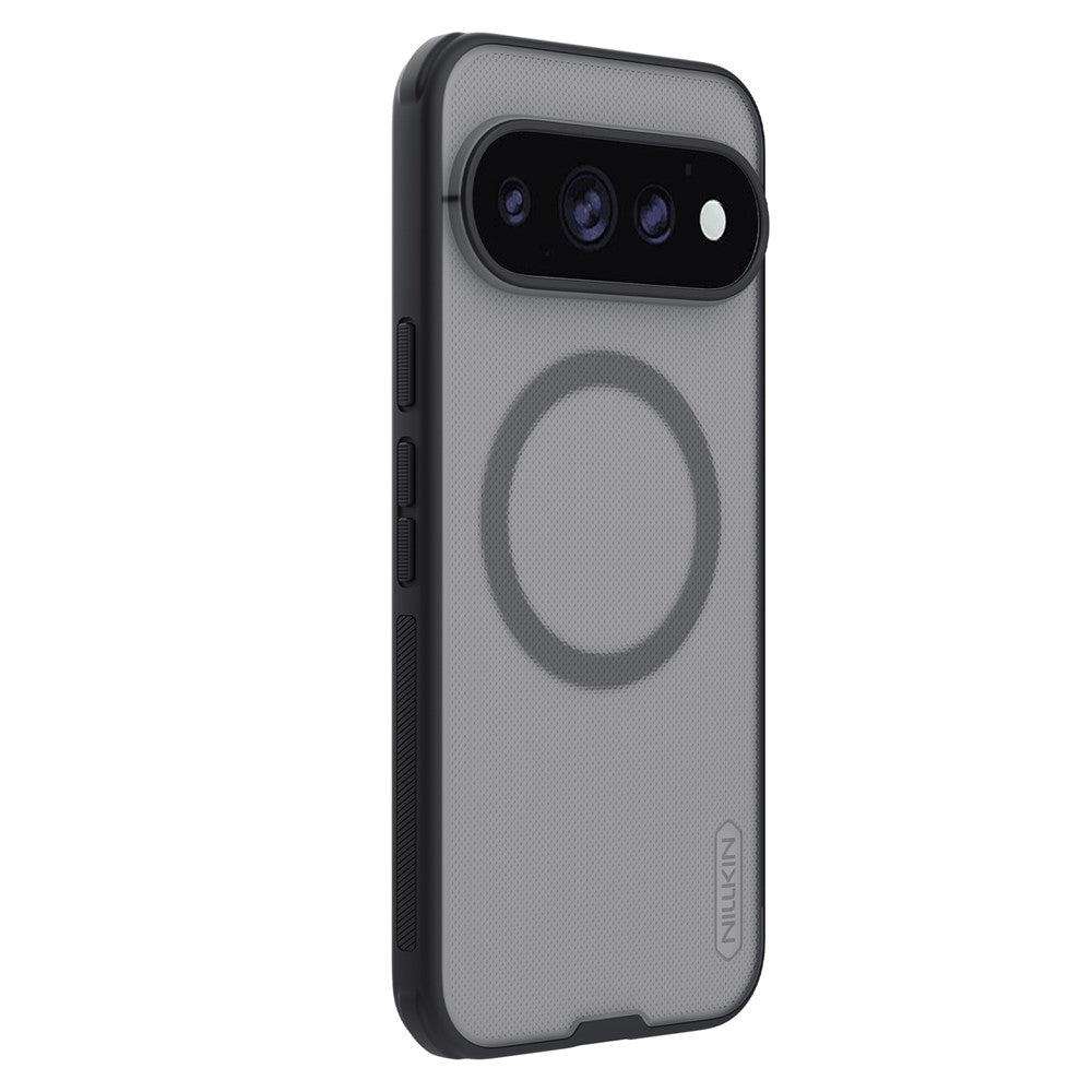 MagSafe maskica za Google Pixel 11 Pro, Nillkin, Super Shield Pro, crna prozirna satenska