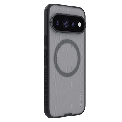 MagSafe maskica za Google Pixel 11 Pro, Nillkin, Super Shield Pro, crna prozirna satenska