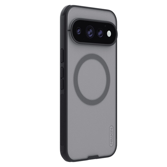 MagSafe maskica za Google Pixel 11 Pro, Nillkin, Super Shield Pro, crna prozirna satenska