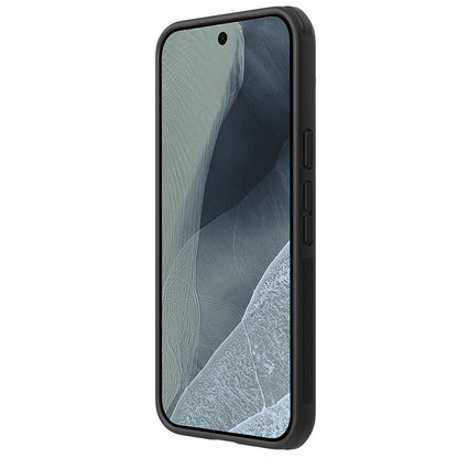 MagSafe maskica za Google Pixel 11 Pro, Nillkin, Super Shield Pro, crna prozirna satenska