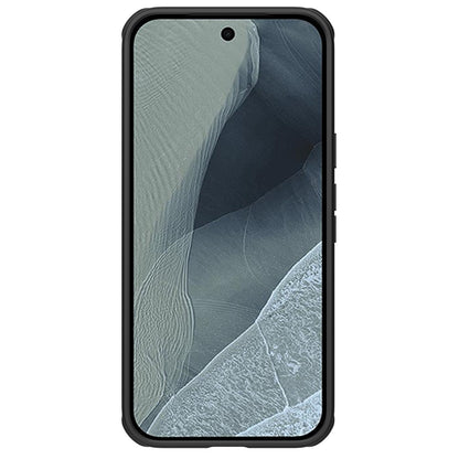 MagSafe maskica za Google Pixel 11 Pro, Nillkin, Super Shield Pro, crna prozirna satenska