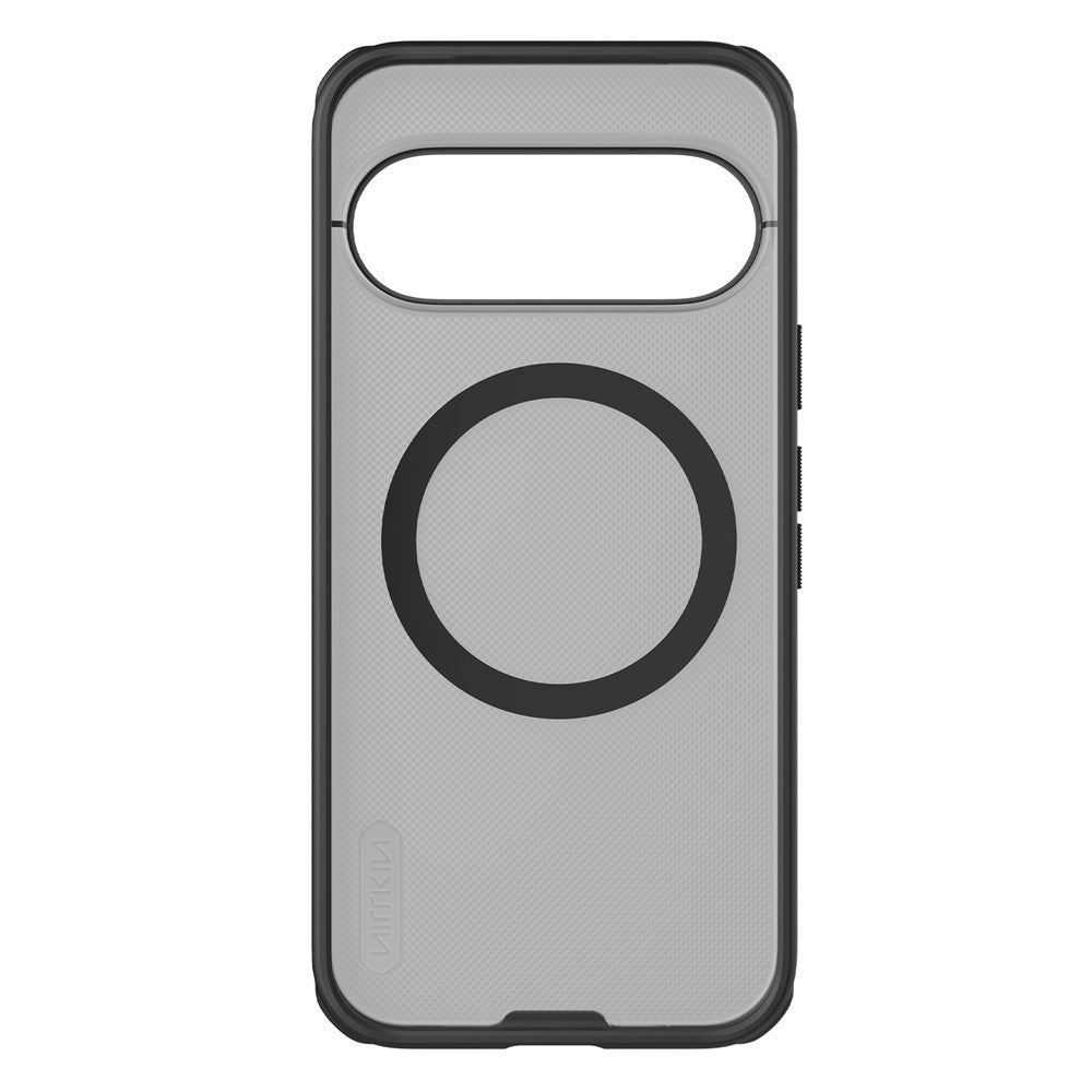 MagSafe maskica za Google Pixel 11 Pro, Nillkin, Super Shield Pro, crna prozirna satenska