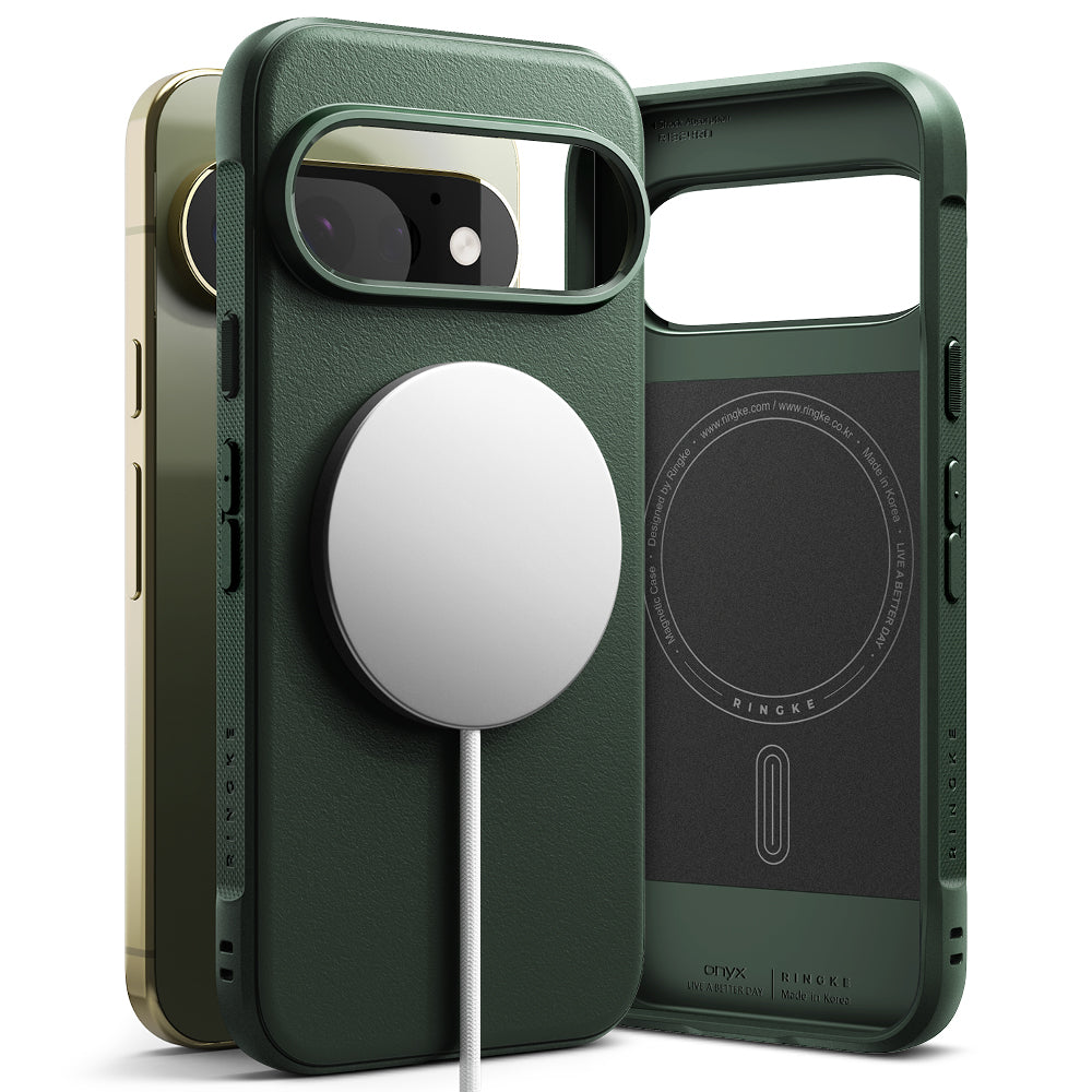MagSafe futrola za Google Pixel 11 Pro, Ringke, Onyx, Tamno Zelena