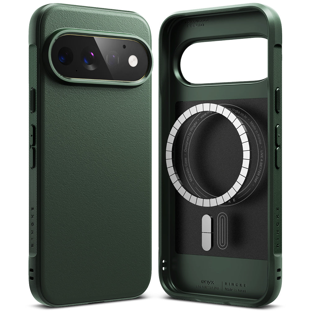 MagSafe futrola za Google Pixel 11 Pro, Ringke, Onyx, Tamno Zelena