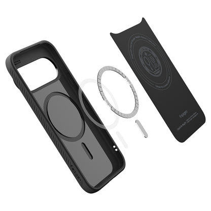 MagSafe maska za Google Pixel 11 Pro, Spigen, Liquid Air, Mat Crna ACS11429